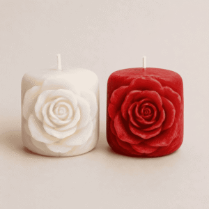 Vela formato Rosas